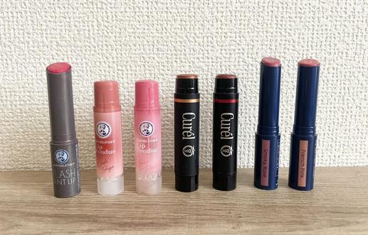 ニベア、メンソレータム、キュレルの「色付き保湿リップ」で皮剥け対策。重ね塗りもおすすめです