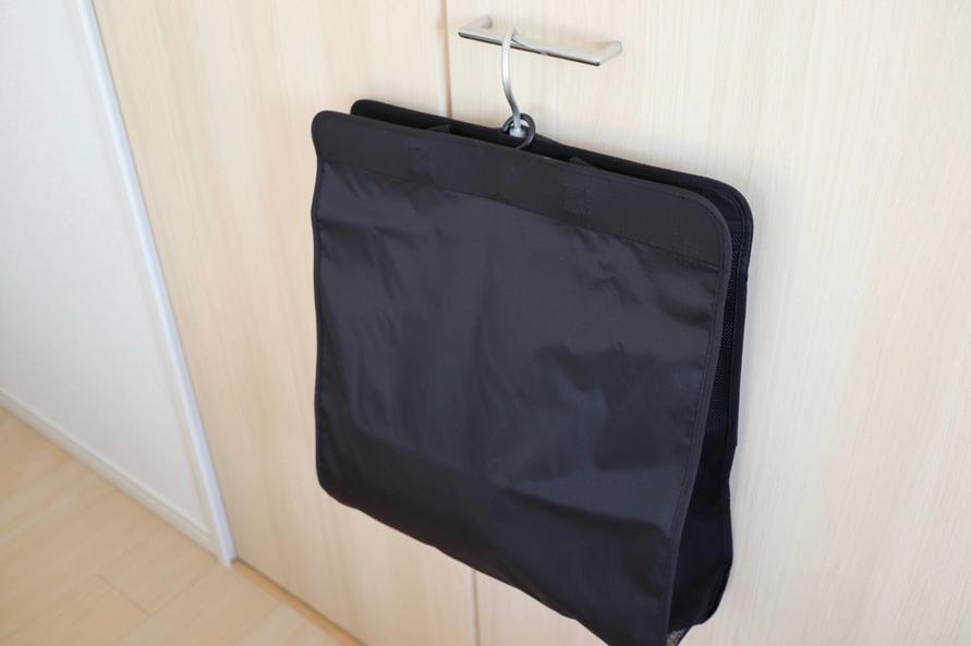 無印良品の吊るせる収納・持ち手付ポケットのイメージ