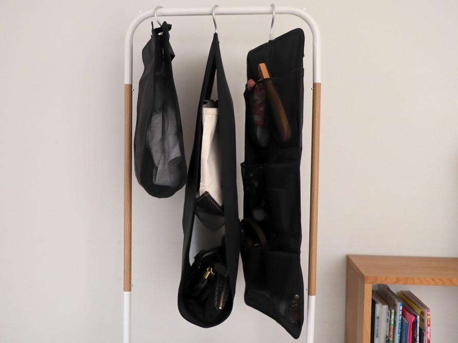 無印良品の吊るせる収納・持ち手付ポケットのイメージ