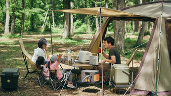家族でキャンプ＆ワーケーション！ ポータブル電源で変わるアウトドアの楽しみ方